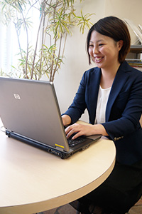 卒業生 溝口さん